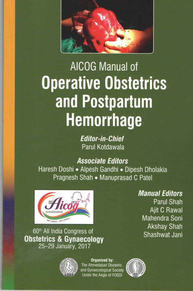 AICOG MANUAL OF OPERATIVE OBSTETRICS AND POSTPARTUM HEMORRHAGE - Retail Maharaj