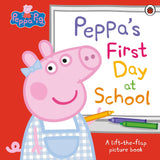 Peppa Pig: Peppa’s First Day at School: A Lift-the-Flap Picture Book - Retail Maharaj