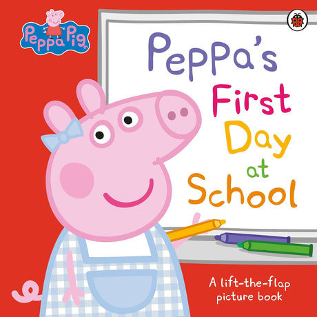 Peppa Pig: Peppa’s First Day at School: A Lift-the-Flap Picture Book - Retail Maharaj