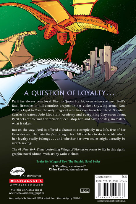 Wings Of Fire Graphic Novel #08: Escaping Peril (Graphix) - Retail Maharaj