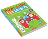 How to Draw: 101 Objects | Step-by-Step Drawing Activity Book for Kids | Ages 5+ | Build Creativity, Focus & Fine Motor Skills - Retail Maharaj