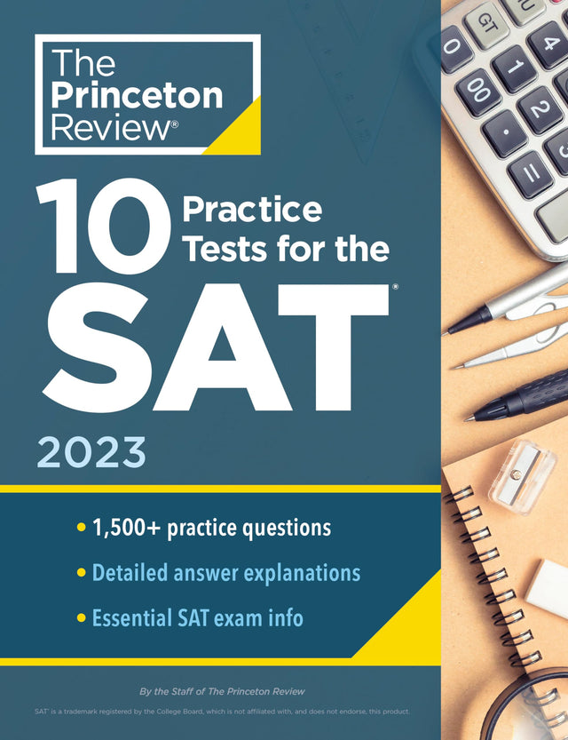 10 Practice Tests for the SAT, 2023: Extra Prep to Help Achieve an Excellent Score - Retail Maharaj