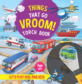 Booktopus Torch Discovery Book - Things That Go Vroom! Hidden Picture Book with Torch - Learning Activity Books for Kids 4+ Years - Interacti: Torch Book - Retail Maharaj