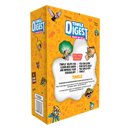 Tinkle Digest Collection, Volumes 11-20, Comic Books with Suppandi and Shikari Shambu Stories - Retail Maharaj