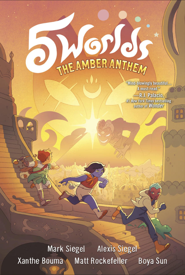 5 Worlds Book 4: The Amber Anthem: (A Graphic Novel) - Retail Maharaj