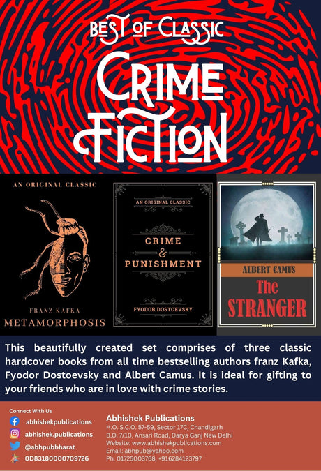 The Best Of Classic Crime Fiction Set of 3 Books - Retail Maharaj