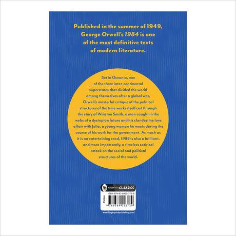 1984 by George Orwell | A Timeless Tale of Surveillance, Power & Rebellion | Classic Literature Bestseller | Must-Read Dystopian Fiction | Originial Premium Paperback Edition - Retail Maharaj