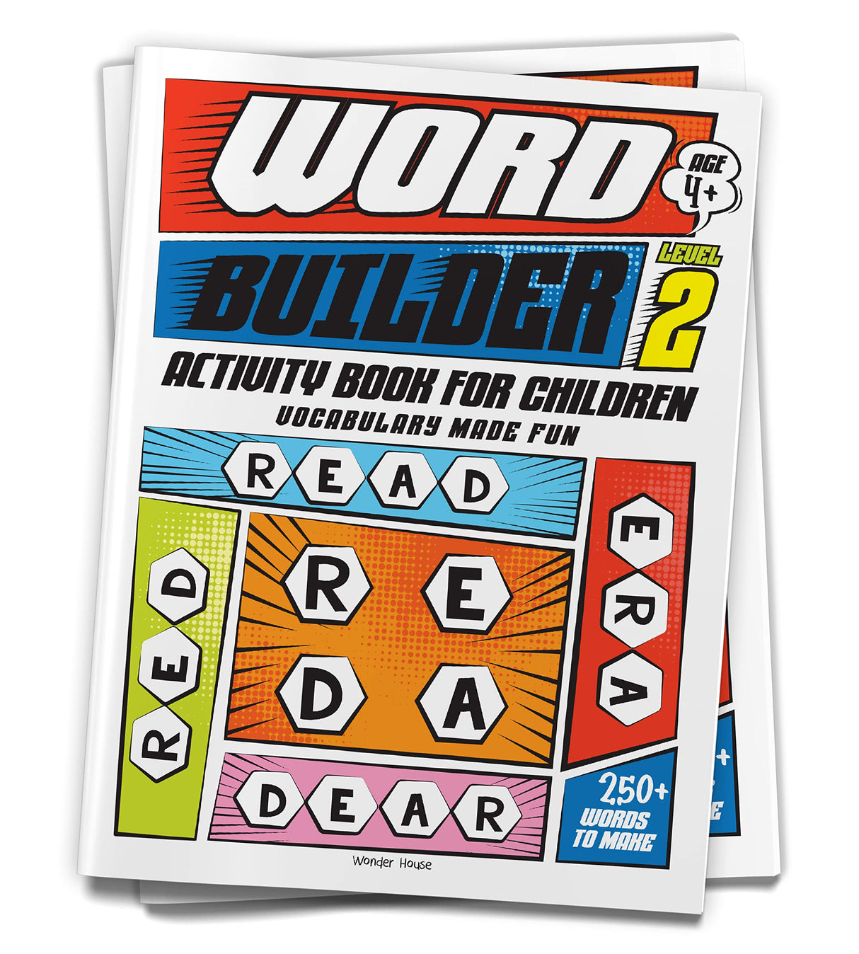 Word Builder Activity Book – Level 2 | Make Meaningful Words Using Given Letters | Ages 6–9 | Boost Vocabulary, Spelling & Logical Thinking - Retail Maharaj