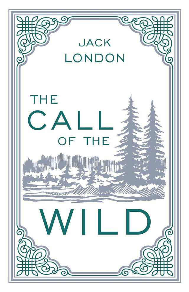 The Call of the Wild Jack London Classic Novel (Adventure, Klondike Gold Rush, Required Literature), Ribbon Page Marker, Perfect for Gifting - Retail Maharaj