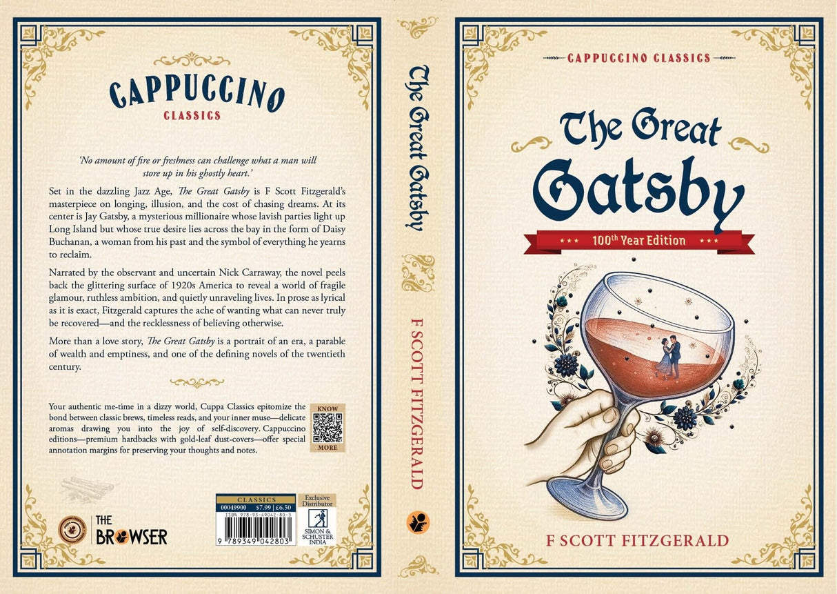 The Great Gatsby (Cappuccino Classics) - Retail Maharaj