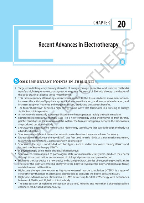 ELECTROTHERAPY SIMPLIFIED - Retail Maharaj