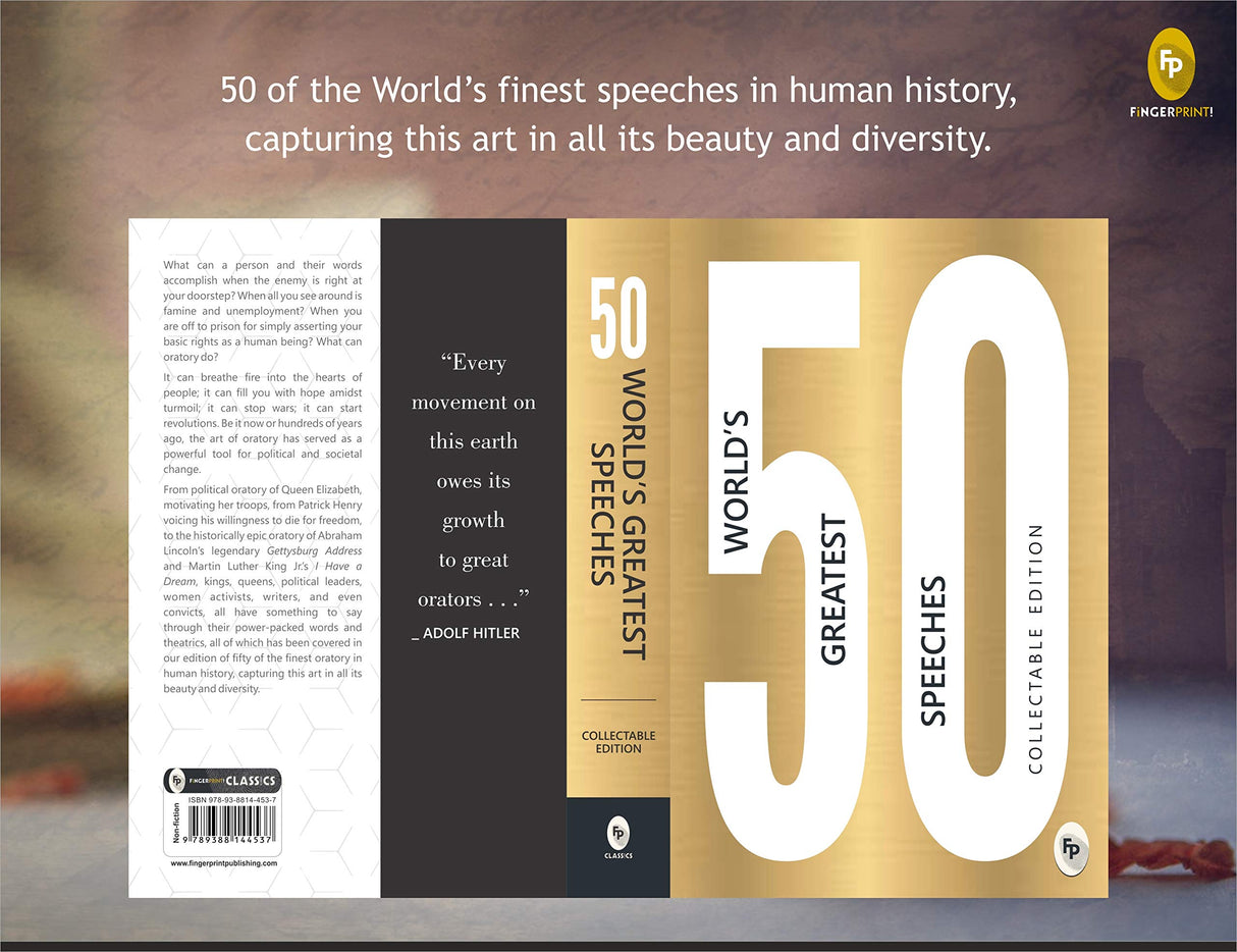 Top 50 World’s Greatest Short Stories, Speeches, Letters & Poems, COLLECTABLE EDITION (Box Set of 4 Books) - Retail Maharaj