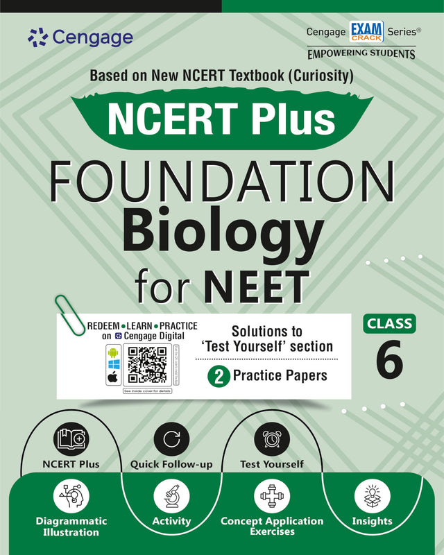 NCERT Plus Foundation Biology for NEET: Class 6 - Retail Maharaj