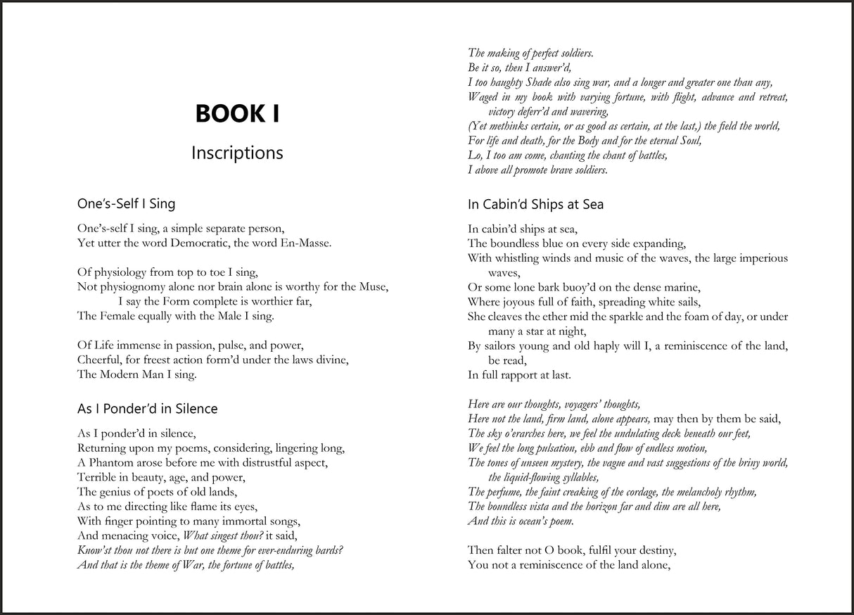 Leaves of Grass : Simplicity In Poetry - Retail Maharaj