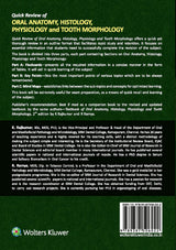 Quick Review of Oral Anatomy, Histology, Physiology and Tooth Morphology - Retail Maharaj