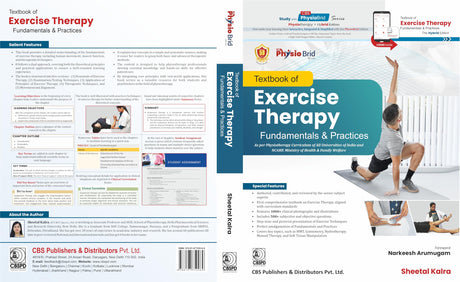 Textbook of Exercise Therapy-Fundamentals and Practices Pb- 2025 , ISBN - 9788197750069 - Retail Maharaj