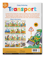Little Artist Series Transport: Copy Colour Books - Retail Maharaj