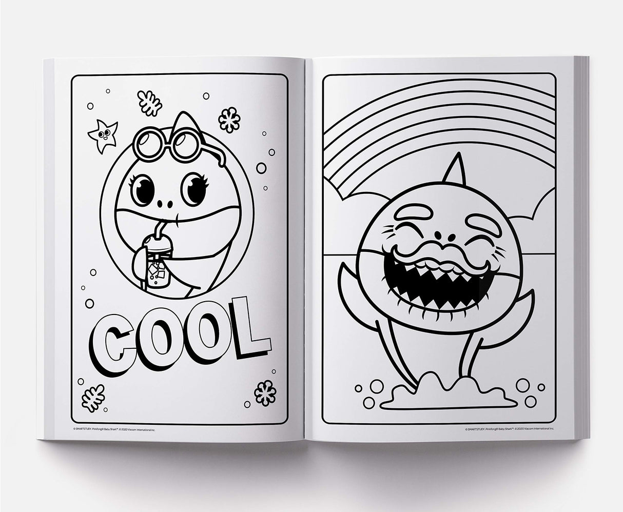 Pinkfong Baby Shark - Ocean Music : Super Coloring and Activity Book - Retail Maharaj