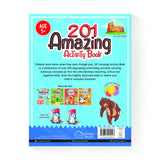 201 Amazing Activity Book: Fun Activities and Puzzles | Spot the Difference, Logical Reasoning, Patterns & Tracing | Ages 6–10 | 5+ Hours of Fun and Learning - Retail Maharaj