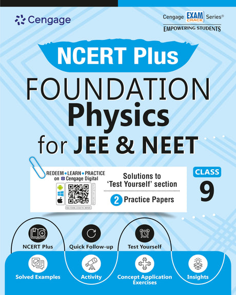 Cengage NCERT Plus Foundation Physics for JEE & NEET: Class 9 - Retail Maharaj