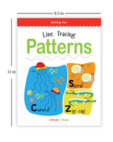 Writing Practice Workbooks - Pack of 4 Early Writing Books for Kids (Writing Fun Series): Write and Practice Capital Letters, Small Letters, Line Tracing Patterns & Numbers 1–10 | Pre-Writing Skills Workbook Set for Preschool & Kindergarten | Ages 3–6 Yea - Retail Maharaj