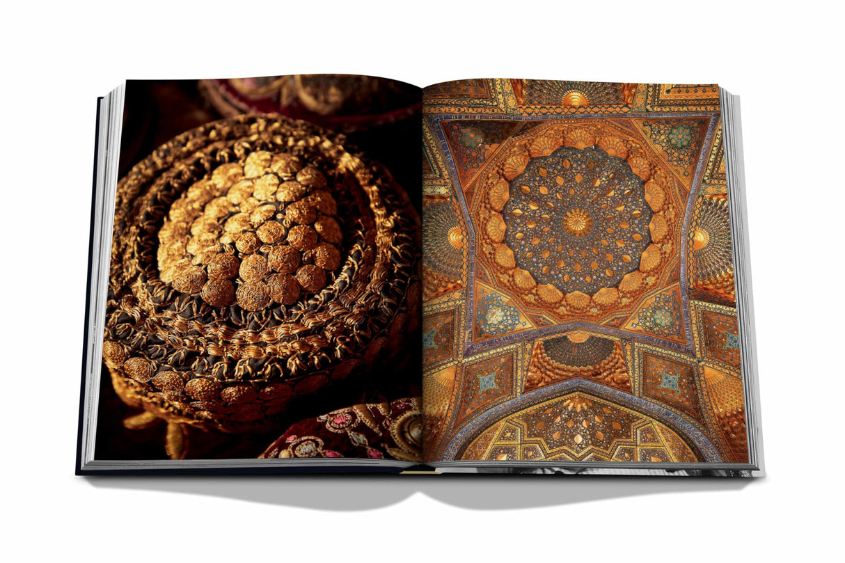 Uzbekistan Silk & Gold: The Magnificent Art of Costume - Assouline Coffee Table Book - Retail Maharaj