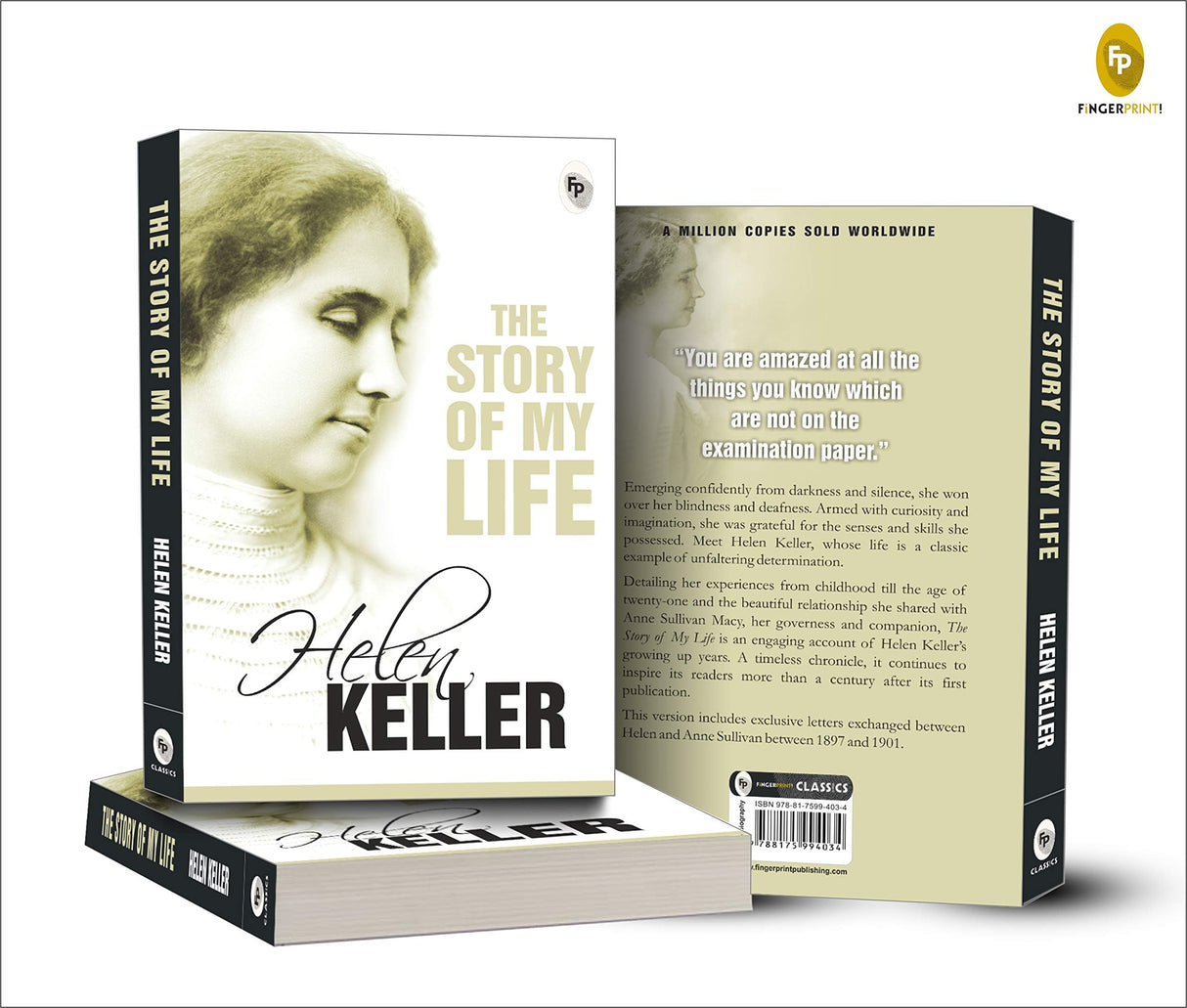 Story of My Life by Helen Keller – Timeless Inspirational Memoir | A True Account of Triumph Over Adversity | Journey of Resilience | An Inspiring Tale of Perseverance | Keller’s Masterpiece - Retail Maharaj