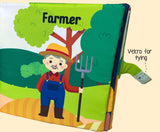 Vishv Books Cloth Book My Easy Book of In the Farms - Retail Maharaj