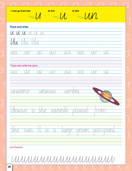 Super Handwriting Book 2 | Early Learning Handwriting Practice for Kids Ages 3-5 | 64 Pages of Alphabet Tracing, Word and Sentence Formation | Fun, Innovative Workbook to Build Writing Confidence and Motor Skills - Retail Maharaj