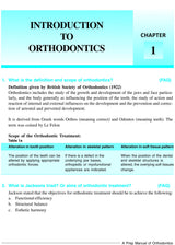 Prep Manual of Orthodontics 1st/2016 - Retail Maharaj