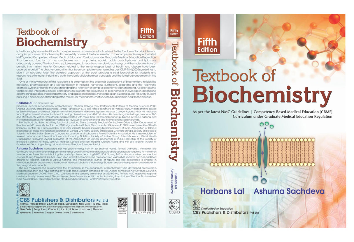 Textbook of Biochemistry 5/e - Retail Maharaj