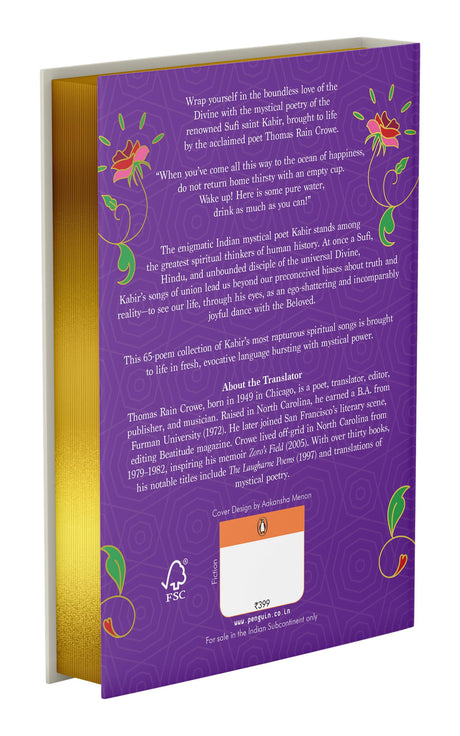 The Mystical Poems of Kabir: Poems of Divine Love and Awakening from India’s Great Mystic Saint | Premium Hardback Edition with Gold-gilded Edges, Perfect for Gifting - Retail Maharaj