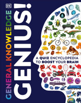 General Knowledge Genius!: Discover Science, History, Geography, Animals, Space, Inventions & More | Packed with 1,000 Amazing Facts and Trivia - Retail Maharaj