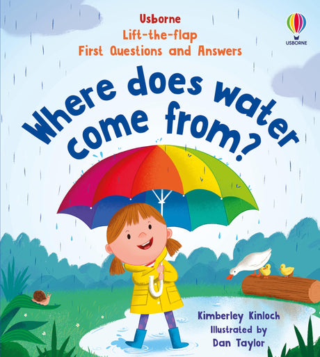 Lift-The-Flap First Questions And Answers Where Does Water C: Where Does Water Come From? - Retail Maharaj