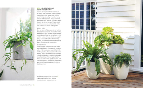 Small Garden Style: A Design Guide for Outdoor Rooms and Containers - Retail Maharaj