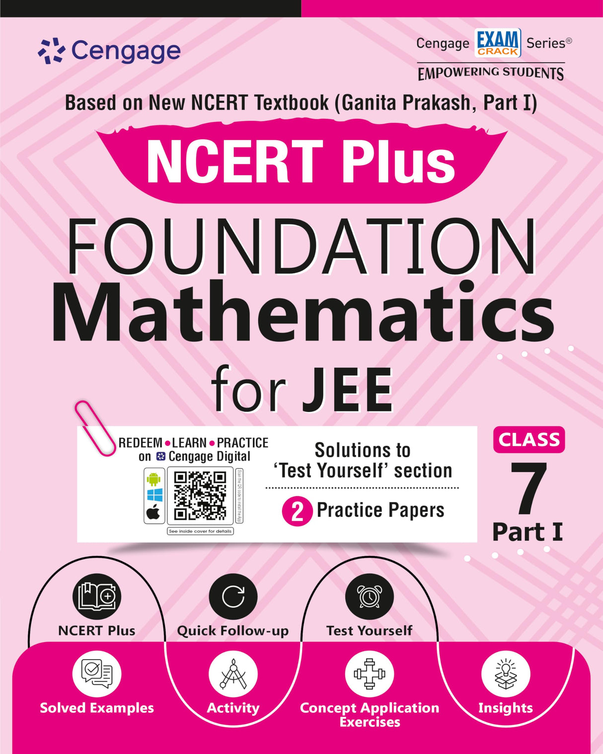 NCERT Plus Foundation Mathematics for JEE: Class 7 (Part I) - Retail Maharaj