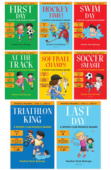 Phonics Readers Level 2 - Sports Club (Pack of 8) - Retail Maharaj