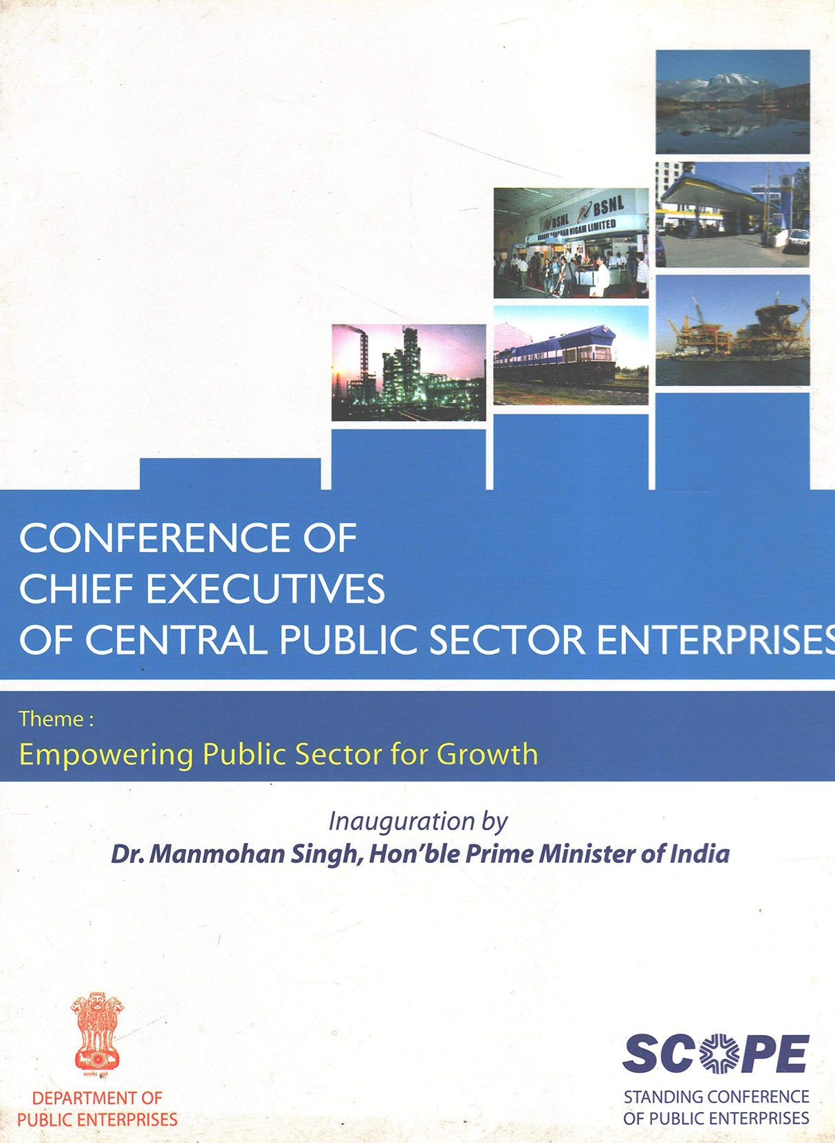 Conference of Chief Executive of Central Public Sector Enterprises [Paperback] Dept. of Public Enterprises
