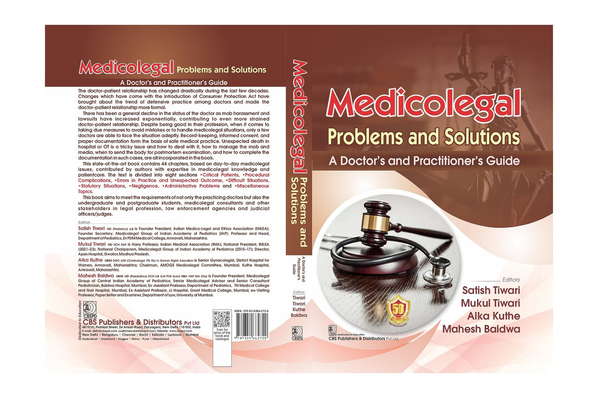 Medicolegal Problems And Solutions A Doctors And Practitioners Guide (Flexicover 2024) - Retail Maharaj