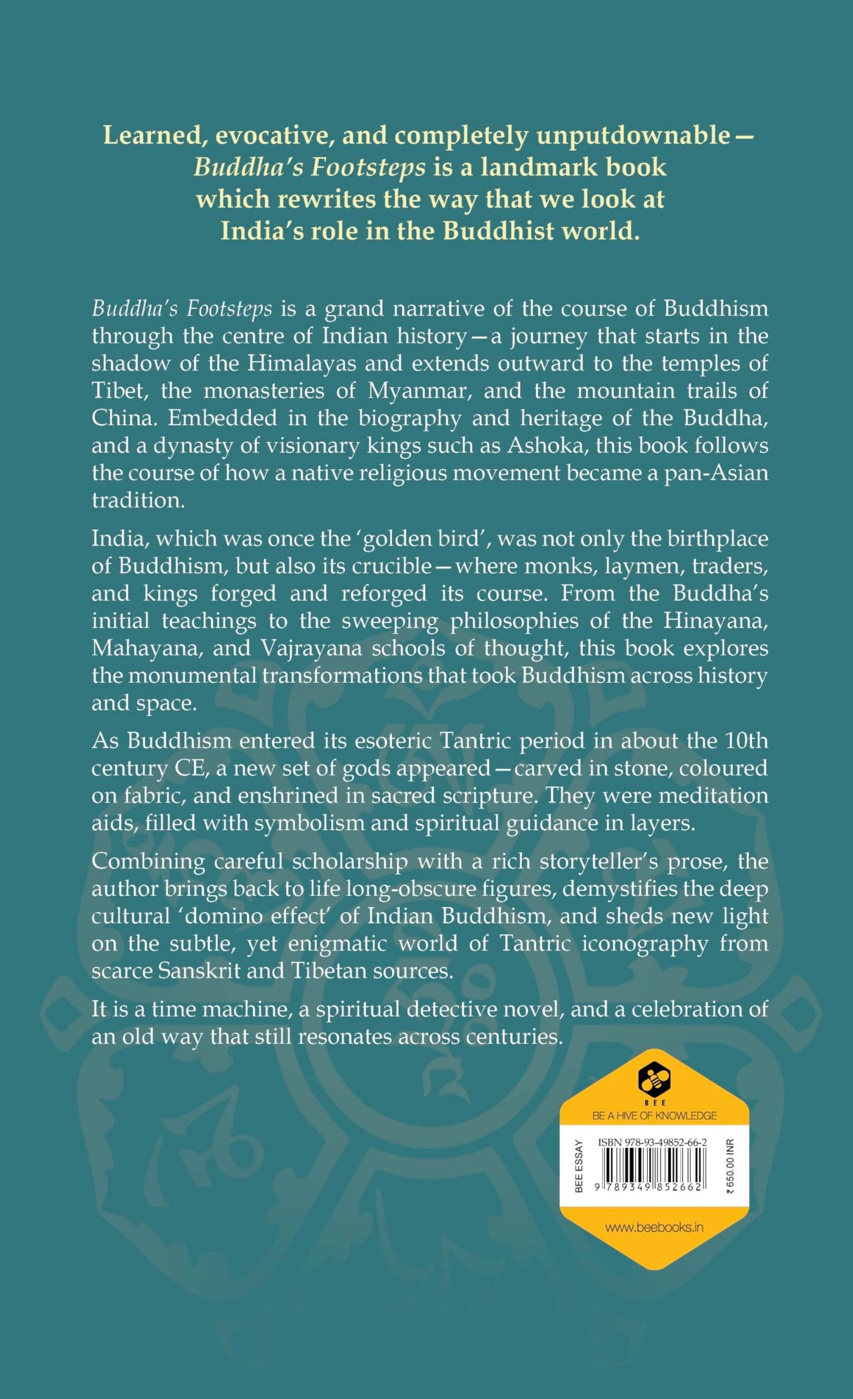 Buddha's Footsteps: Tracing Tantric Icons through India's Ancient Past - Retail Maharaj