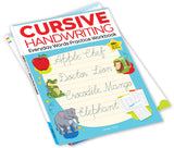 Cursive Handwriting Practice Workbook: Everyday Words | Level 2 | Ages 6–9 | Build Fluency and Confidence with Daily Writing Practice - Retail Maharaj
