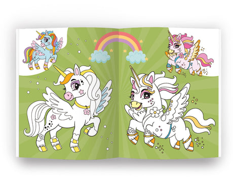 Awesome Unicorn Coloring Book – Fun & Easy Unicorn Art for Toddlers & Kids - Retail Maharaj