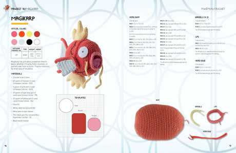 Pokemon Crochet: Bring your favorite Pokemon to life with 20 cute crochet patterns - Retail Maharaj