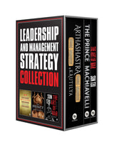 Leadership and Management Strategy Collection - The Prince, The Art of War, and Arthashastra – English | Best Classic Books collection to Learn Economics/ Leadership / Political Management Strategy | Reference Guide for Philosophy/Financial/ Warfare Tacti - Retail Maharaj