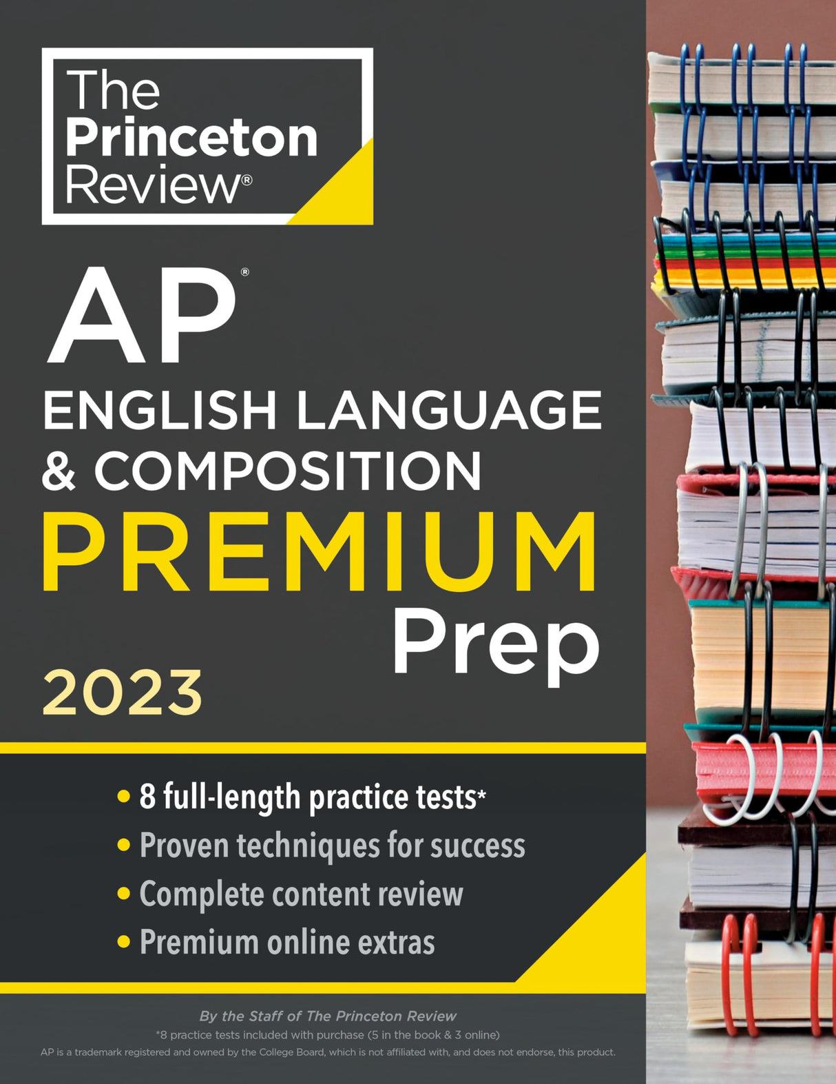 Princeton Review AP English Language & Composition Premium Prep, 2023: 8 Practice Tests + Complete Content Review + Strategies & Techniques (College Test Preparation) - Retail Maharaj