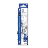 Staedtler Mars Lumograph 2B Graphite Pencil Set of 12 for Drawing Sketching and Writing - Retail Maharaj