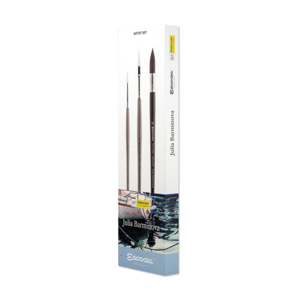 Escoda Julia Barminova Watercolour Brush Set 8615-1 - Retail Maharaj