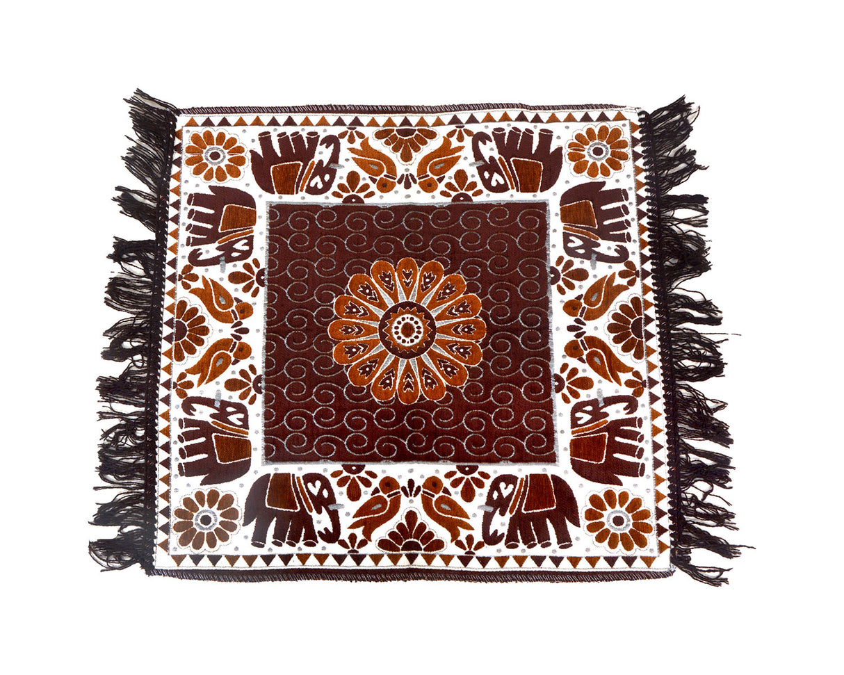 Puja Asan Cotton 22" x 22" - Retail Maharaj