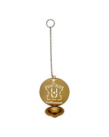 Hanging Metal Diya Tilak Chandlo - Retail Maharaj