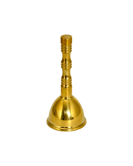 Puja Bell Gold Brass (Ghanti / Ghantadi) - Retail Maharaj